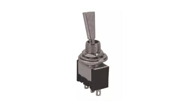 3A 250VAC Toggle Switch with Metal Handle