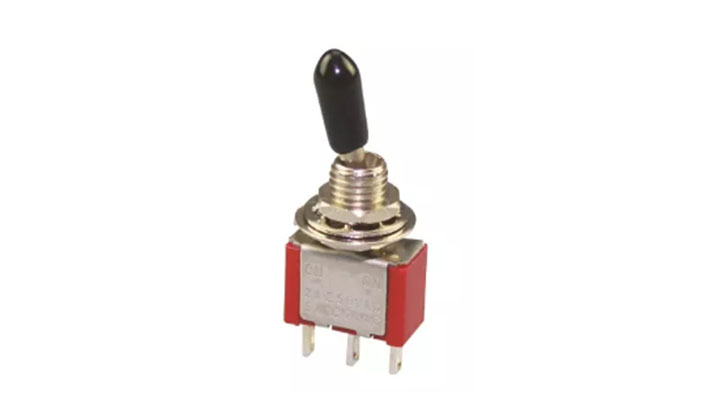 3A 250VAC Toggle Switch with Plastic Cover