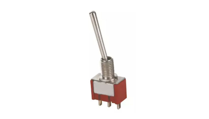 3A 250VAC Toggle Switch with Long Handle