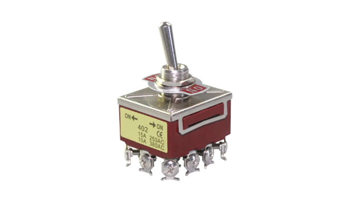 4PDT ON ON Toggle Switch